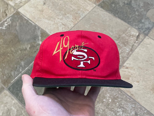 Vintage San Francisco 49ers AJD Snapback Football Hat