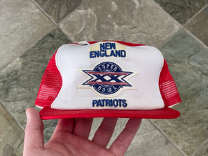 Vintage New England Patriots Super Bowl XX AJD Snapback Football Hat