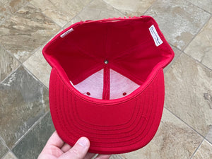 Vintage University of Louisville Cardinals Front Row Snapback Hat Cap NCAA  White
