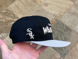 Vintage Chicago White Sox Sports Specialties Script Snapback Baseball Hat