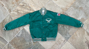 Vintage Philadelphia Eagles Starter Satin Football Jacket, Size Large