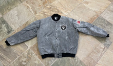 Load image into Gallery viewer, Vintage Los Angeles Raiders Starter Acid Wash Football Jacket, Size Large
