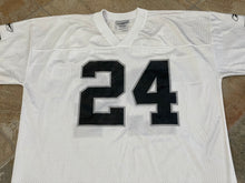 Load image into Gallery viewer, Vintage Oakland Raiders Charles Woodson Reebok Football Jersey, Size XL