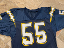 Load image into Gallery viewer, Vintage San Diego Chargers Junior Seau Champion Football Jersey, Size 44, Large