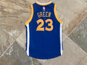 Golden State Warriors Draymond Green Adidas Basketball Jersey, Size Youth Small, 8-10