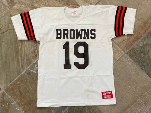 Vintage Cleveland Browns Bernie Kosar Rawlings Jersey Football TShirt, Size Large