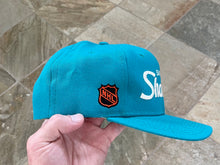 Load image into Gallery viewer, Vintage San Jose Sharks Sports Specialties Script Snapback Hockey Hat