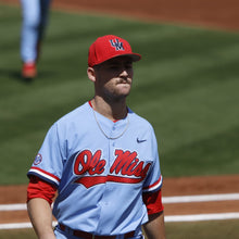 Load image into Gallery viewer, Ole Miss Rebels Team Issued Nike Baseball Jersey, Size Medium