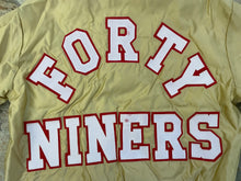 Load image into Gallery viewer, Vintage San Francisco 49ers DeLong Satin Football Jacket, Size Medium