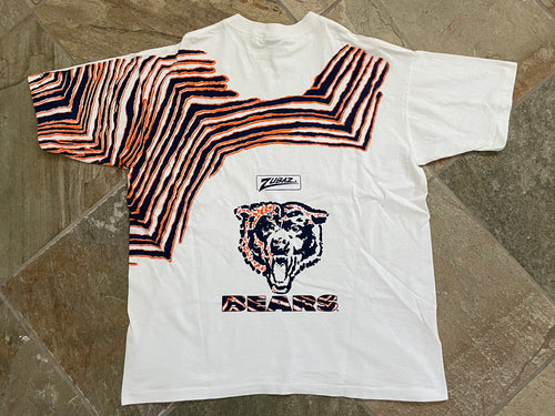 Vintage Chicago Bears Zubaz Football TShirt, Size Large