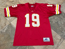 Load image into Gallery viewer, Vintage Kansas City Chiefs Joe Montana Apex One Football Jersey, Size Large