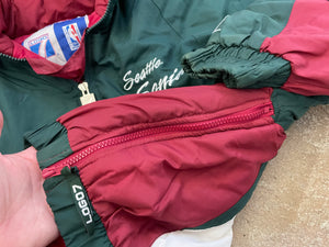Vintage Seattle SuperSonics Logo 7 Basketball Jacket, Size Large