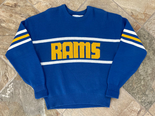 Vintage Los Angeles Rams Cliff Engle Sweater Football Sweatshirt, Size XL