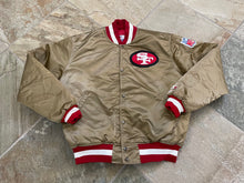 Load image into Gallery viewer, Vintage San Francisco 49ers Starter Satin Football Jacket, Size Large