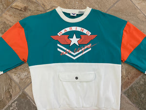 Vintage Miami Dolphins Marino Air Corps Pony Football Sweatshirt, Size Medium