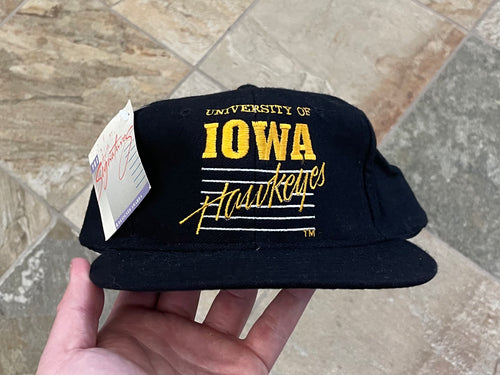 Vintage Iowa Hawkeyes Signature Snapback College Hat