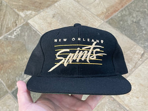 Vintage New Orleans Saints Drew Pearson Bar Snapback Football Hat