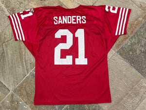 Vintage San Francisco 49ers Deion Sanders Wilson Football Jersey, Size XL
