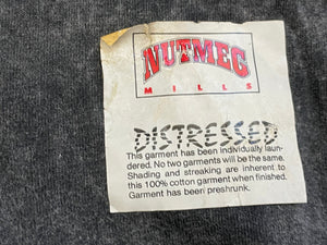 Vintage San Francisco 49ers Nutmeg Distressed Football TShirt, Size Medium
