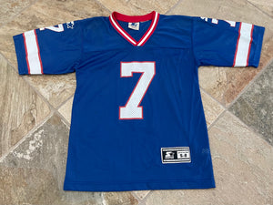 Vintage Buffalo Bills Doug Flutie Starter Football Jersey, Size Youth Small, 8-10
