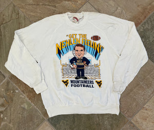 Vintage West Virginia Mountaineers Nutmeg College Sweatshirt, Size XL