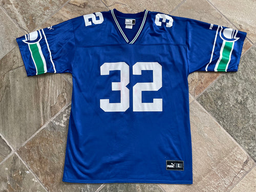 Vintage Seattle Seahawks Ricky Watters Puma Football Jersey, Size Large