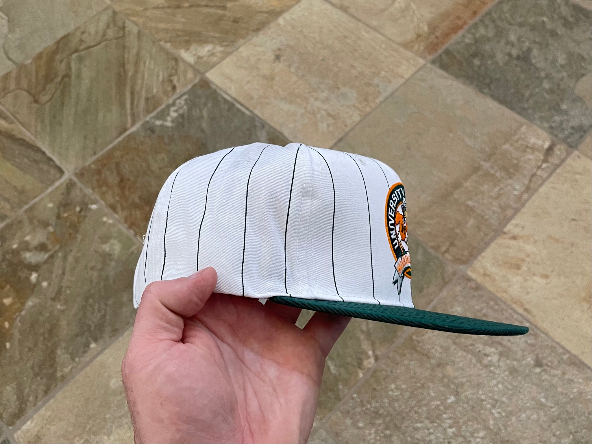 Vintage 90s Starter The Natural University of Miami Hurricanes fitted – The  Retro Recovery