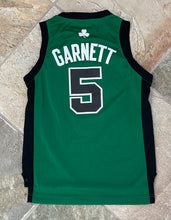 Load image into Gallery viewer, Vintage Boston Celtics Kevin Garnett Adidas Basketball Jersey, Size Youth Medium, 10-12