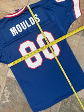 Load image into Gallery viewer, Vintage Buffalo Bills Eric Moulds Champion Football Jersey, Size Youth Medium, 10-12