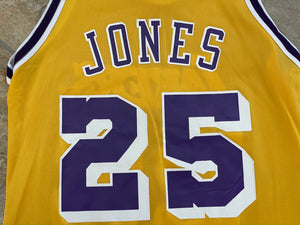 Vintage Los Angeles Lakers Eddie Jones Champion Basketball Jersey, Size 40, Medium