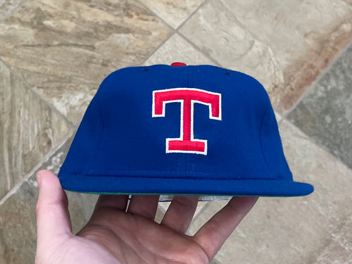 Vintage Texas Rangers New Era Pro Fitted Snapback Baseball Hat, Size 6 7/8