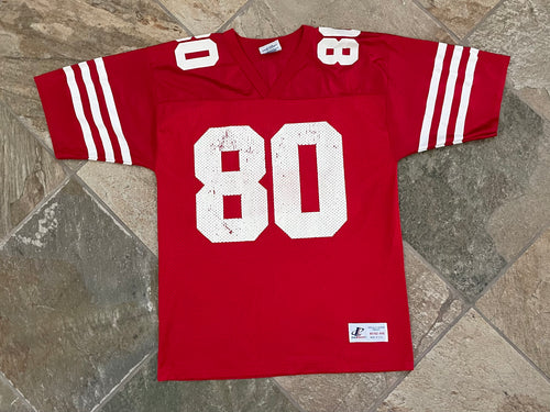 Vintage San Francisco 49ers Jerry Rice Logo Athletic Football Jersey, Size Medium