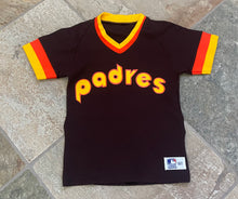 Load image into Gallery viewer, Vintage San Diego Padres Sand Knit Baseball Jersey, Size Youth Small, 6-8