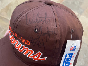 Vintage Cleveland Browns Sports Specialties Script Snapback Football Hat