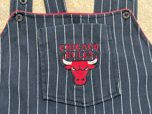 Vintage Chicago Bulls Overalls Basketball Shorts, Size Large