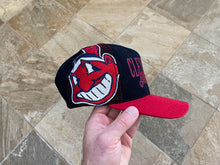 Load image into Gallery viewer, Vintage Cleveland Indians Sports Specialties Laser Snapback Baseball Hat