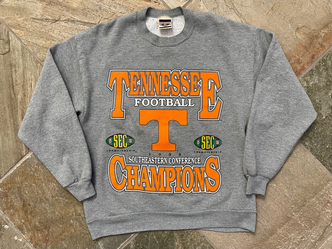 Vintage Tennessee Volunteers College Sweatshirt, Size Large