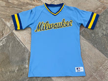 Load image into Gallery viewer, Vintage Milwaukee Brewers Sand Knit Baseball Jersey, Size Small