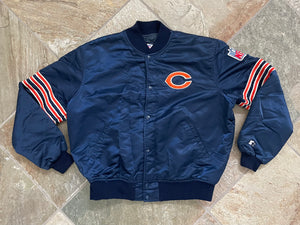 Vintage Chicago Bears Starter Satin Football Jacket, Size XL