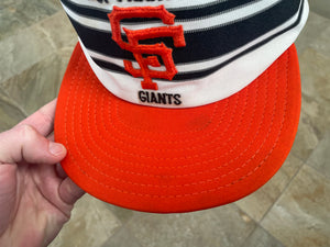 Vintage San Francisco Giants AJD Pill Box Snapback Baseball Hat