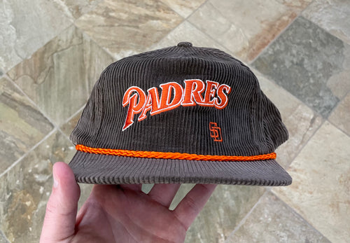 Vintage San Diego Padres Universal Corduroy Snapback Baseball Hat