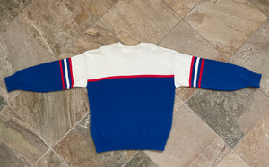 Vintage New York Rangers Cliff Engle Sweater Hockey Sweatshirt, Size Large