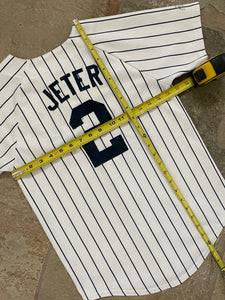 Vintage New York Yankees Derek Jeter Majestic Baseball Jersey, Size Youth Medium, 10-12