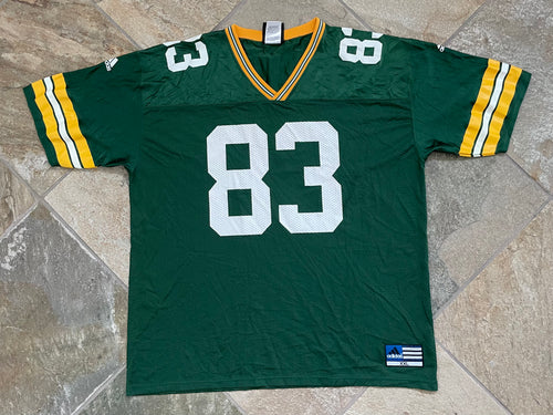 Vintage Green Bay Packers Terry Glenn Adidas Football Jersey, Size XXL