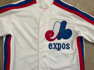 Vintage Montreal Expos Rawlings Baseball Jersey, Size 46, Large