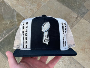 Vintage Los Angeles Raiders Super Bowl AJD Snapback Football Hat