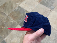 Load image into Gallery viewer, Vintage Cleveland Indians Universal Corduroy Snapback Baseball Hat