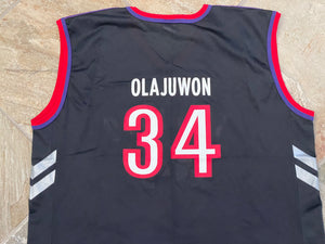 Vintage Toronto Raptors Hakeem Olajuwon Champion Basketball Jersey, Size 44, Large