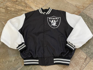 Vintage Los Angeles Raiders Chalk Line Fanimation Football Jacket, Size XL