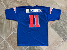 Load image into Gallery viewer, Vintage New England Patriots Drew Bledsoe Logo Athletic Football Jersey, Size Large